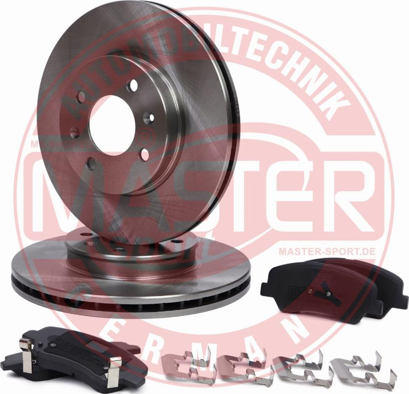 MASTER-SPORT 202202601 - Set frana, frana disc aaoparts.ro