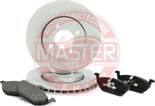 MASTER-SPORT GERMANY 202202810 - Set frana, frana disc aaoparts.ro