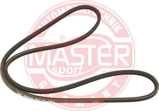 MASTER-SPORT 2PJ800-PCS-MS - Curea transmisie cu caneluri aaoparts.ro