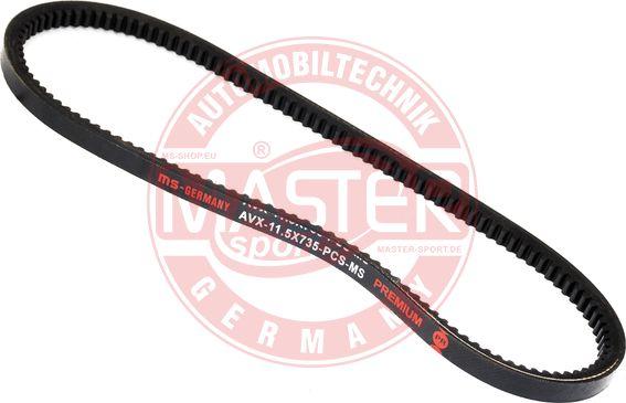 MASTER-SPORT AVX-11.5X735-PCS-MS - Curea transmisie aaoparts.ro
