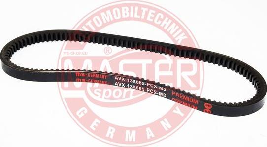 MASTER-SPORT AVX-13X665-PCS-MS - Curea transmisie aaoparts.ro