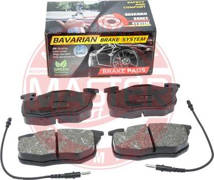 MASTER-SPORT K6039112 - Set placute frana,frana disc aaoparts.ro