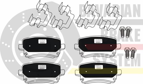 MASTER-SPORT K6028872 - Set placute frana,frana disc aaoparts.ro