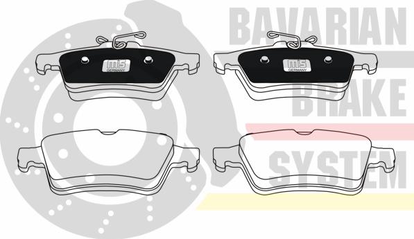 MASTER-SPORT K6071942 - Set placute frana,frana disc aaoparts.ro