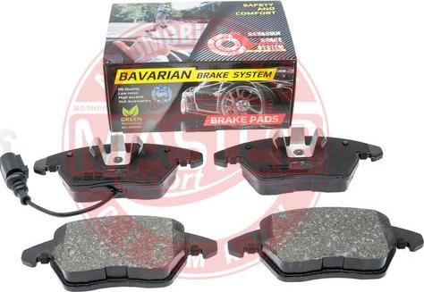 MASTER-SPORT K6071842 - Set placute frana,frana disc aaoparts.ro
