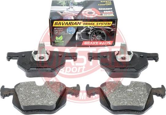 MASTER-SPORT K6072322 - Set placute frana,frana disc aaoparts.ro