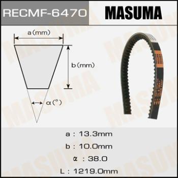 MASUMA 6470 - Curea transmisie cu caneluri aaoparts.ro