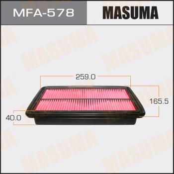 MASUMA MFA-578 - Filtru aer aaoparts.ro