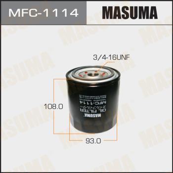 MASUMA MFC-1114 - Filtru ulei aaoparts.ro