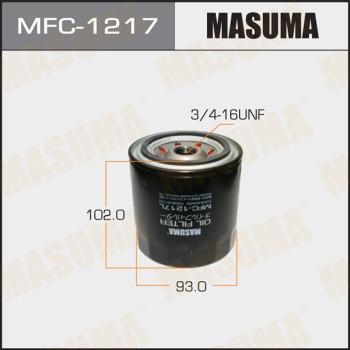 MASUMA MFC-1217 - Filtru ulei aaoparts.ro