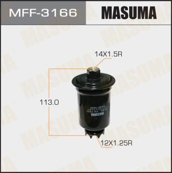 MASUMA MFF-3166 - Filtru combustibil aaoparts.ro