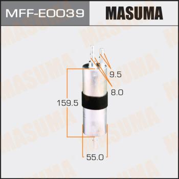 MASUMA MFF-E0039 - Filtru combustibil aaoparts.ro