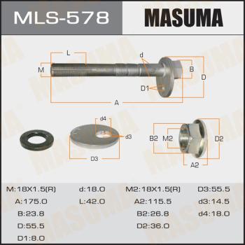 MASUMA MLS-578 - Surub corectare inclinare aaoparts.ro