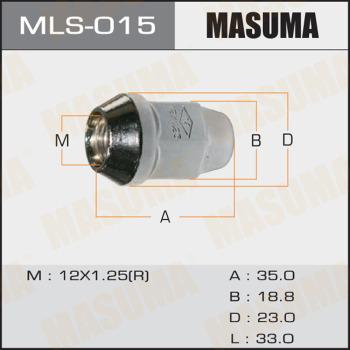 MASUMA MLS-015 - Piulita roata aaoparts.ro