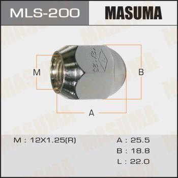 MASUMA MLS-200 - Piulita roata aaoparts.ro