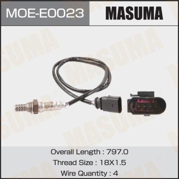 MASUMA MOE-E0023 - Sonda Lambda aaoparts.ro