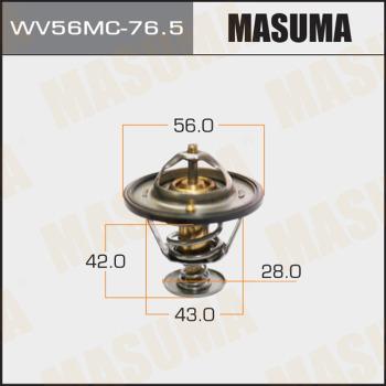 MASUMA WV56MC-76.5 - Termostat,lichid racire aaoparts.ro