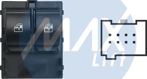 MAX SFT104 - Comutator,macara geam aaoparts.ro