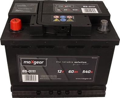 Maxgear 560127054 D722 - Baterie de pornire aaoparts.ro