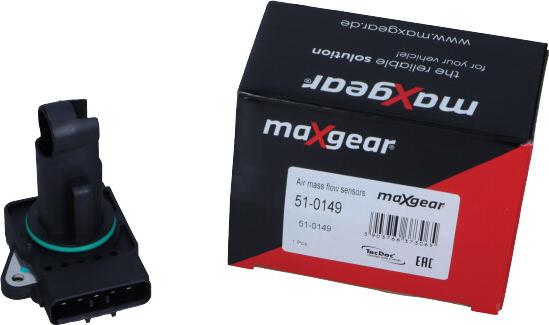 Maxgear 51-0149 - Senzor debit aer aaoparts.ro