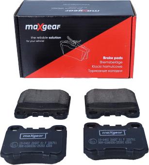 Maxgear 19-0402 - Set placute frana,frana disc aaoparts.ro