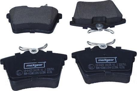 Maxgear 19-0423 - Set placute frana,frana disc aaoparts.ro