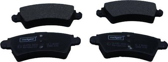 Maxgear 19-0553 - Set placute frana,frana disc aaoparts.ro