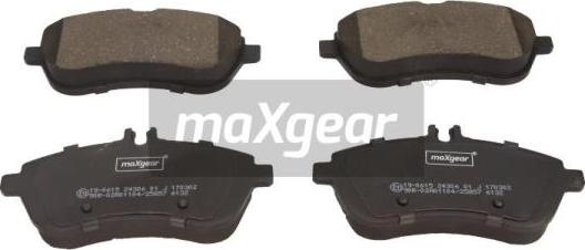 Maxgear 19-0615 - Set placute frana,frana disc aaoparts.ro