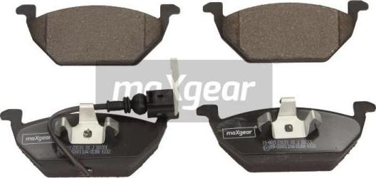 Maxgear 19-0613 - Set placute frana,frana disc aaoparts.ro