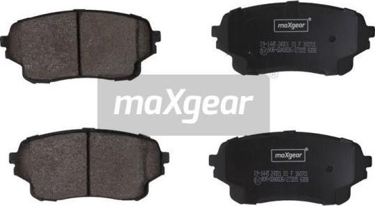 Maxgear 19-1445 - Set placute frana,frana disc aaoparts.ro