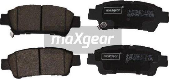 Maxgear 19-1427 - Set placute frana,frana disc aaoparts.ro