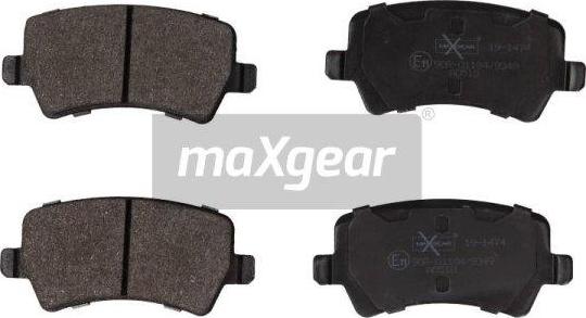 Maxgear 19-1474 - Set placute frana,frana disc aaoparts.ro