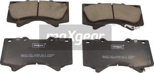 Maxgear 19-1471 - Set placute frana,frana disc aaoparts.ro