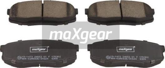 Maxgear 19-1473 - Set placute frana,frana disc aaoparts.ro