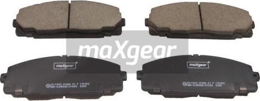 Maxgear 19-1509 - Set placute frana,frana disc aaoparts.ro