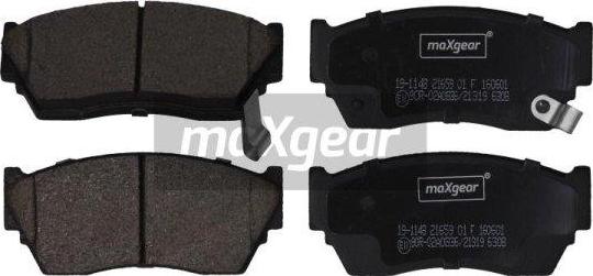 Maxgear 19-1148 - Set placute frana,frana disc aaoparts.ro