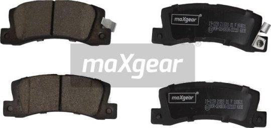 Maxgear 19-1159 - Set placute frana,frana disc aaoparts.ro