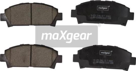 Maxgear 19-1151 - Set placute frana,frana disc aaoparts.ro