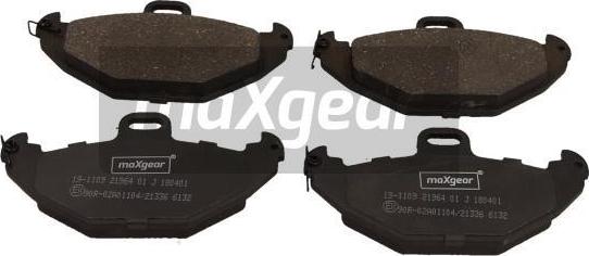 Maxgear 19-1109 - Set placute frana,frana disc aaoparts.ro