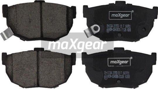 Maxgear 19-1134 - Set placute frana,frana disc aaoparts.ro