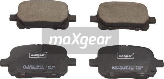 Maxgear 19-1392 - Set placute frana,frana disc aaoparts.ro