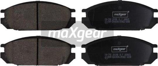 Maxgear 19-1741 - Set placute frana,frana disc aaoparts.ro