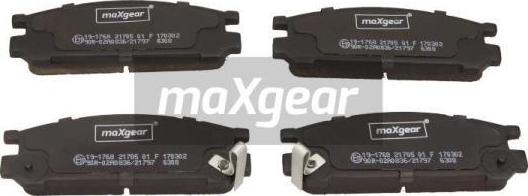 Maxgear 19-1768 - Set placute frana,frana disc aaoparts.ro