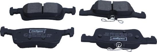 Maxgear 19-3595 - Set placute frana,frana disc aaoparts.ro