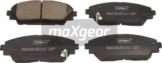 Maxgear 19-3048 - Set placute frana,frana disc aaoparts.ro