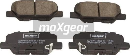 Maxgear 19-3043 - Set placute frana,frana disc aaoparts.ro