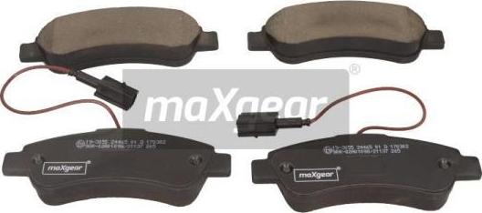 Maxgear 19-3055 - Set placute frana,frana disc aaoparts.ro