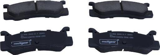 Maxgear 19-3066 - Set placute frana,frana disc aaoparts.ro