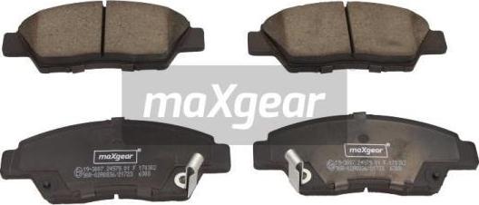 Maxgear 19-3007 - Set placute frana,frana disc aaoparts.ro