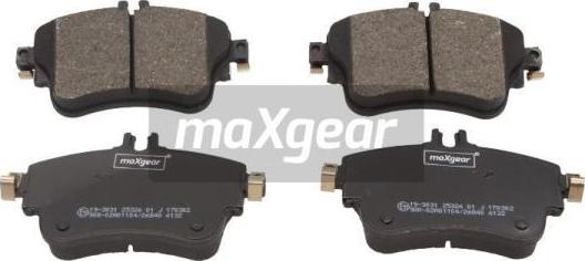 Maxgear 19-3031 - Set placute frana,frana disc aaoparts.ro